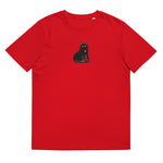 Charger l&#39;image dans la galerie, T-shirt unisexe en coton biologique - Mon chat noir

