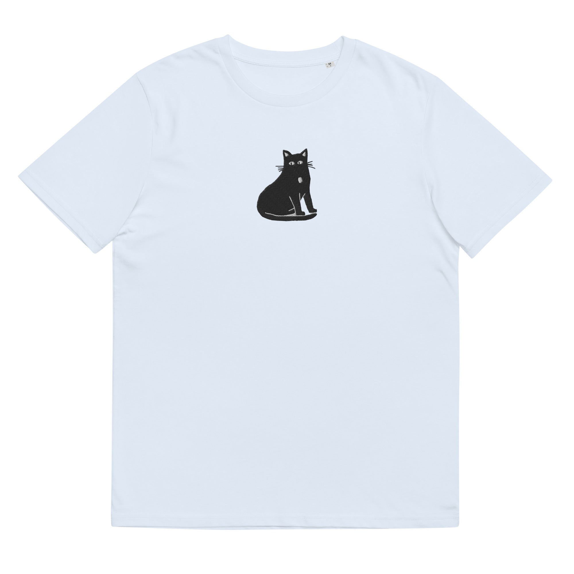T-shirt unisexe en coton biologique - Mon chat noir