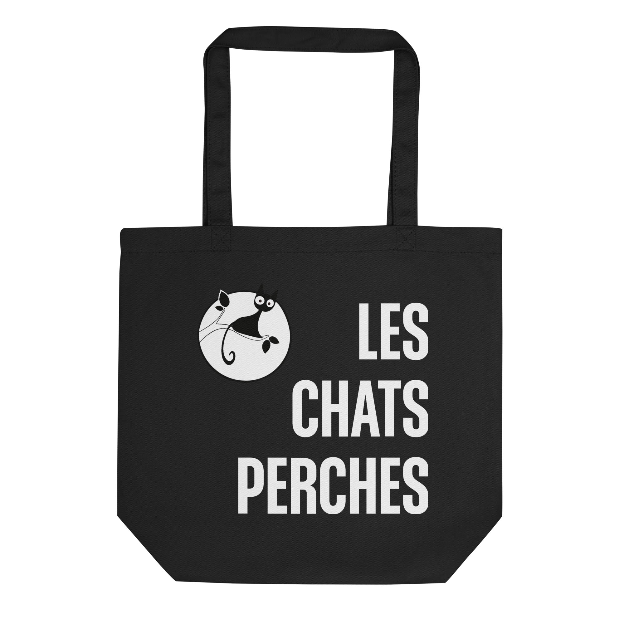Tote Bag 100% coton bio - Les Chats perchés!