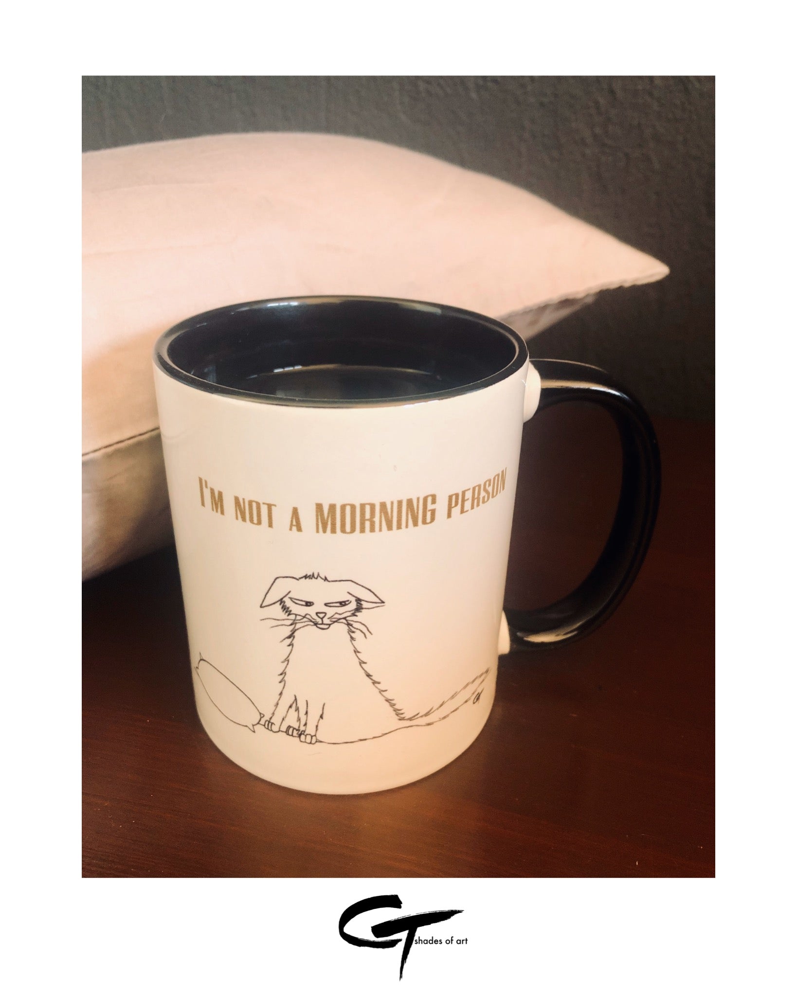 Mug coloré - I'm not a Morning person